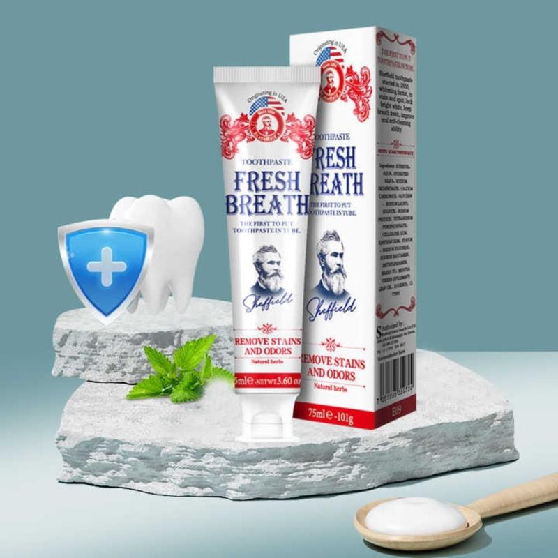 SHEFFIELD Зубная паста против налета , Fresh Breath 75 мл SHEFFIELD Зубная паста против налета , Fresh Breath 75 мл