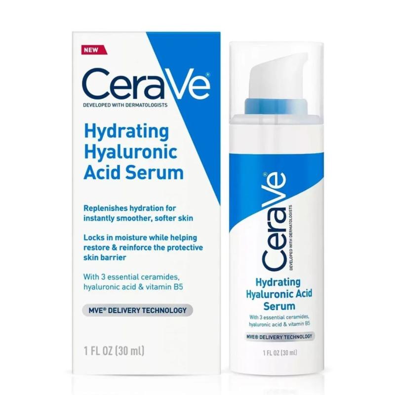 CeraVe Hydrating Hyaluronic Acid Serum / Увлажняющая сыворотка с гиалуроновой кислотой 30 мл. CeraVe Hydrating Hyaluronic Acid Serum / Увлажняющая сыворотка с гиалуроновой кислотой 30 мл.