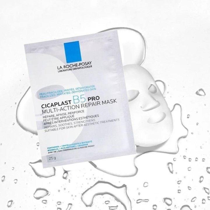 La Roche-Posay Cicaplast B5 Face Mask — интенсивно увлажняющая и успокаивающая тканевая маска La Roche-Posay Cicaplast B5 Face Mask — интенсивно увлажняющая и успокаивающая тканевая маска