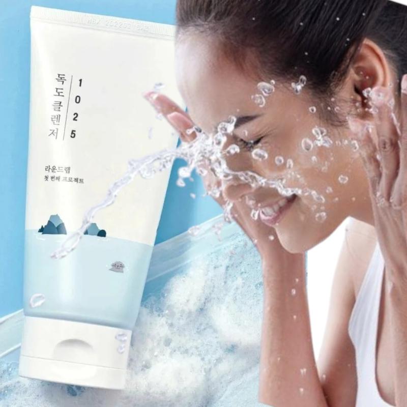 ROUND LAB / Слабокислотная пенка для умывания с морской водой Round Lab1025 Dokdo Cleanser, 150 мл