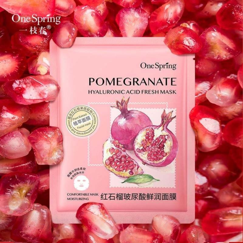 ONE SPRING Маска для лица с экстрактом граната ONE SPRING Маска для лица с экстрактом граната