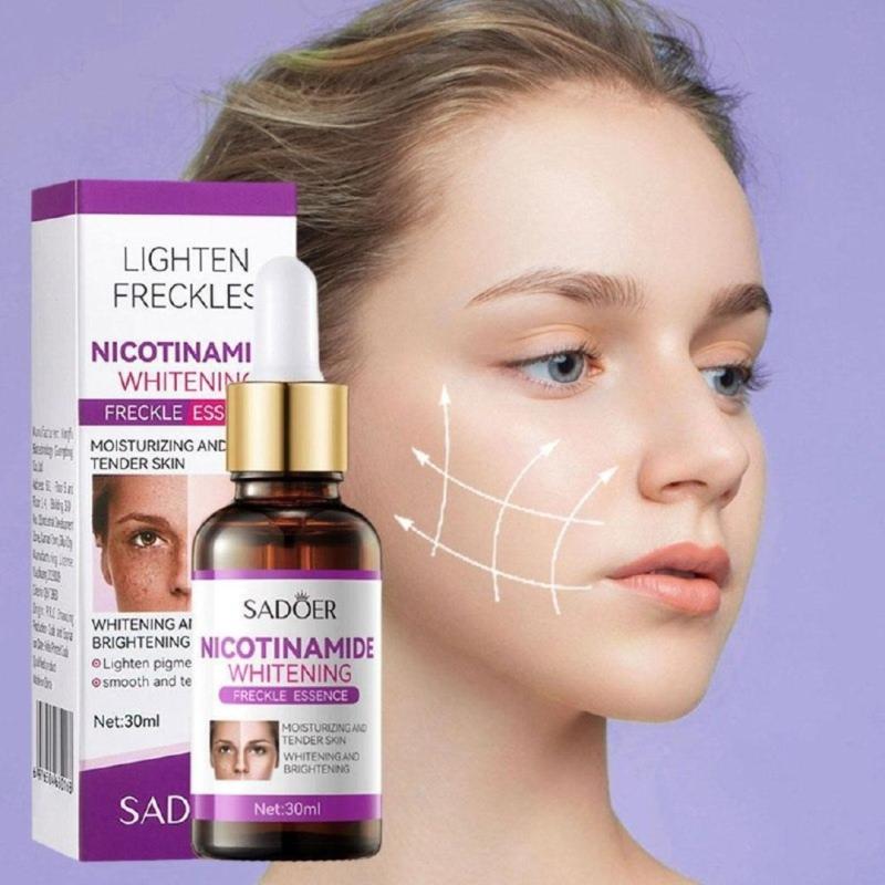 SADOER Никотинамидная отбеливающая сыворотка для удаления веснушек Whitening Essence
