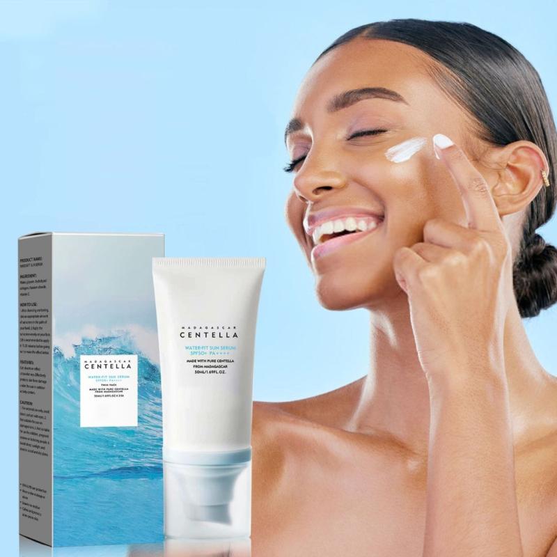 SKIN1004 Солнцезащитный крем сыворотка / SKIN1004 Madagascar Centella Hyalu-Cica Water-Fit Sun Serum SPF 50++++, 50 мл. SKIN1004 Солнцезащитный крем сыворотка / SKIN1004 Madagascar Centella Hyalu-Cica Water-Fit Sun Serum SPF 50++++, 50 мл.