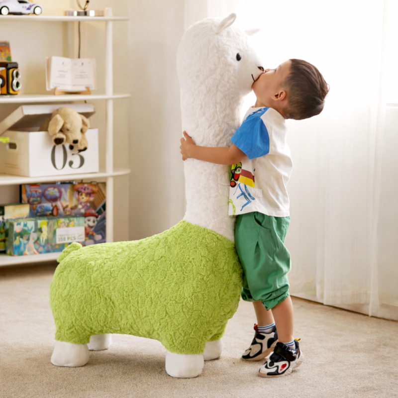 Пуфик Альпака Большой размер ,110 см