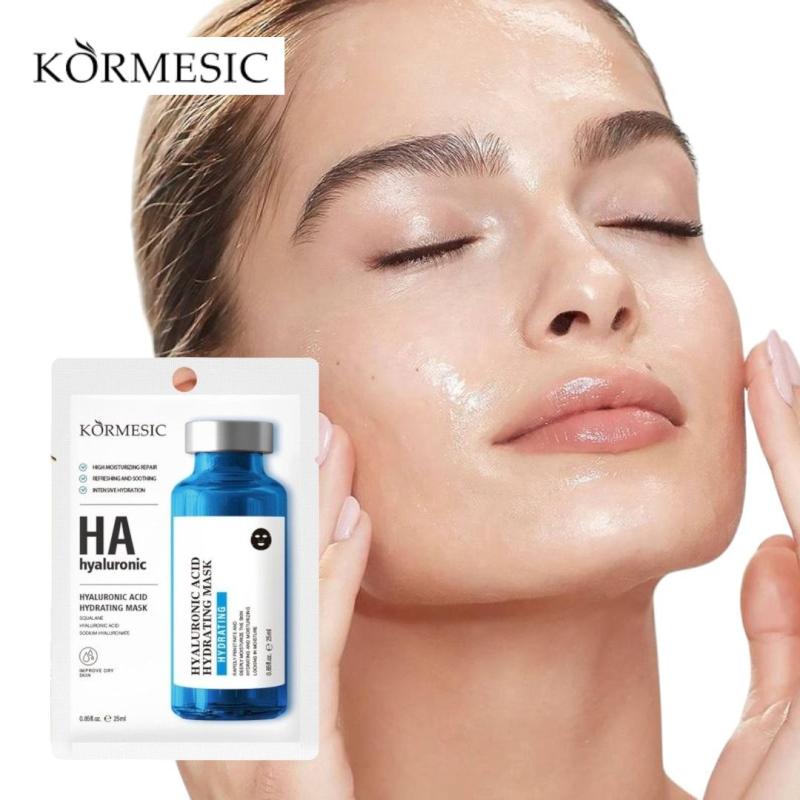 KORMESIC Увлажняющая тканевая маска для лица  с Гиалуроновой кислотой KORMESIC Увлажняющая тканевая маска для лица  с Гиалуроновой кислотой