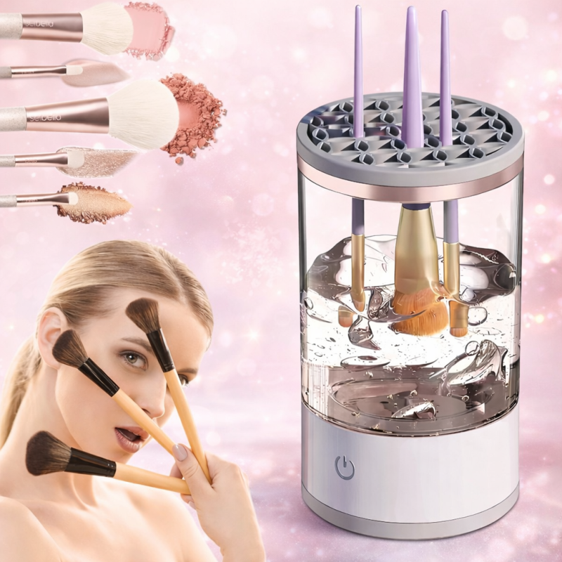 Аксессуар для очищения косметических принадлежностей