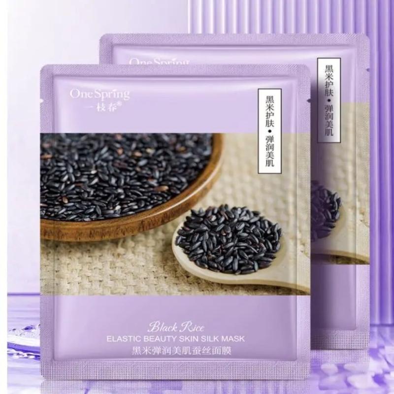 ONE SPRING Маска для лица с чёрном рисом ONE SPRING Маска для лица с чёрном рисом