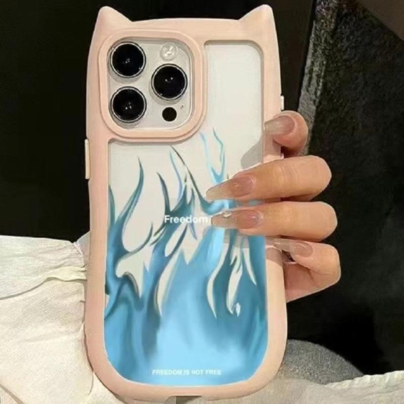 Милый чехол для телефона в форме кошачьих ушей 3D для iPhone 11 Pro Милый чехол для телефона в форме кошачьих ушей 3D для iPhone 11 Pro
