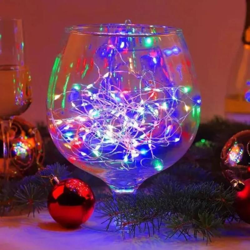 Гирлянда Роса цветная 5 метров