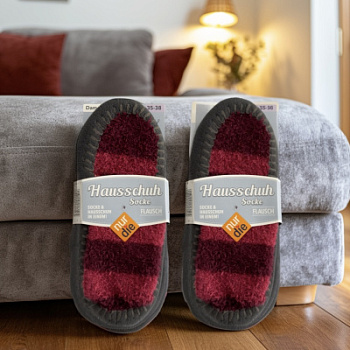 Мягкие и пушистые носки тапочки HOUSE SLING_COCkS