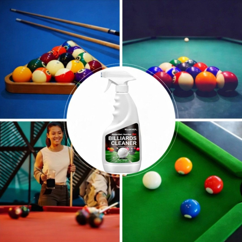 Специализированное чистящее средство для бильярдных шаров 2 в 1 , William Weir Billiards Cleaner 500 мл