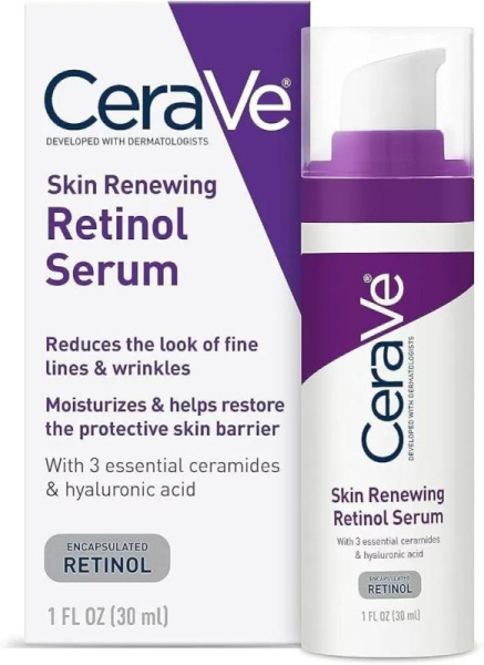 CeraVe Skin Renewing Retinol Serum / Восстанавливающая сыворотка с Ретинолом 30ml . CeraVe Skin Renewing Retinol Serum / Восстанавливающая сыворотка с Ретинолом 30ml .