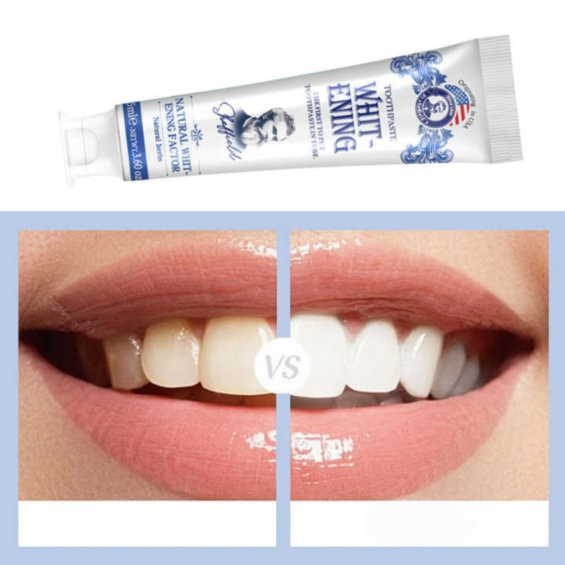 SHEFFIELD Зубная паста для отбеливания зубов , Whitening 75 мл SHEFFIELD Зубная паста для отбеливания зубов , Whitening 75 мл