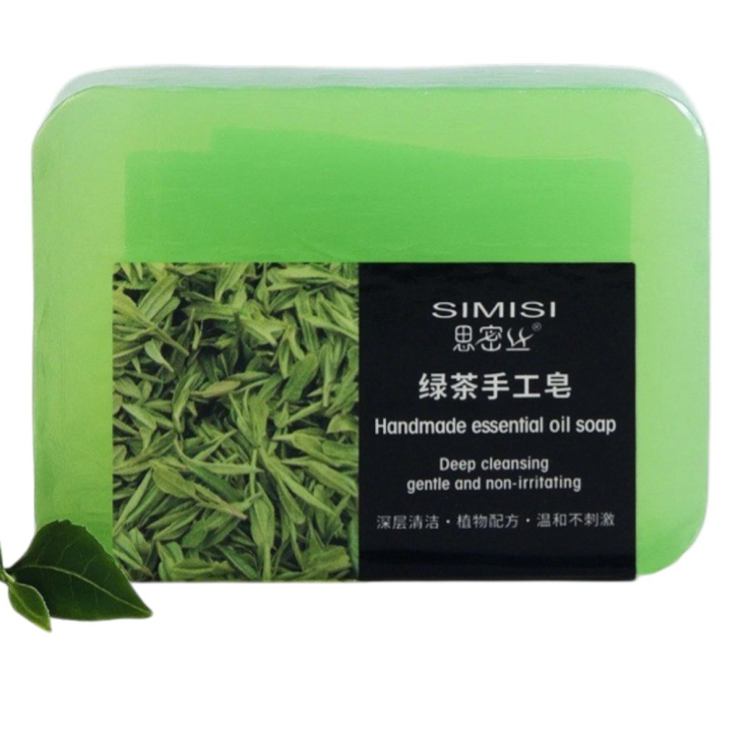 SIMISI Натуральное мыло ручной работы с растительными экстрактами и эфирными маслами