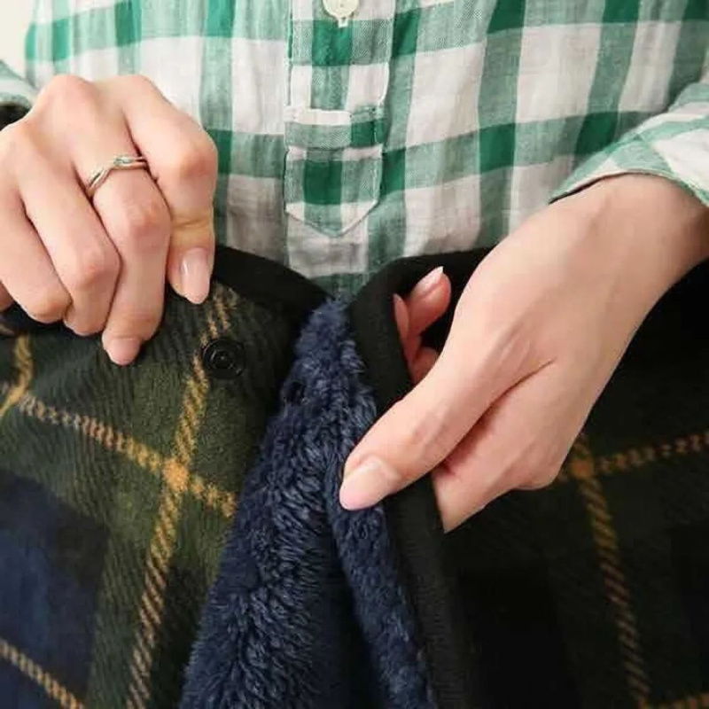 Пончо Плед-Накидка,130 см х 80 см