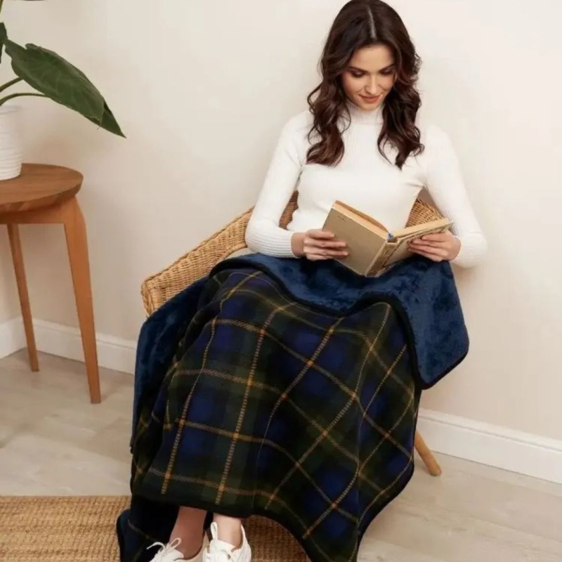 Пончо Плед-Накидка,130 см х 80 см