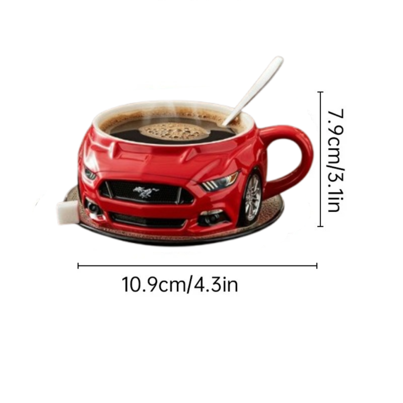 Стильная кофейная кружка «Мустанг» для настоящих Мужчин 