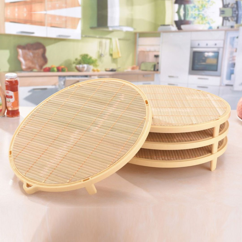 Бамбуковый Контейнер для заморозки пельменей и вареников - 3 ряда