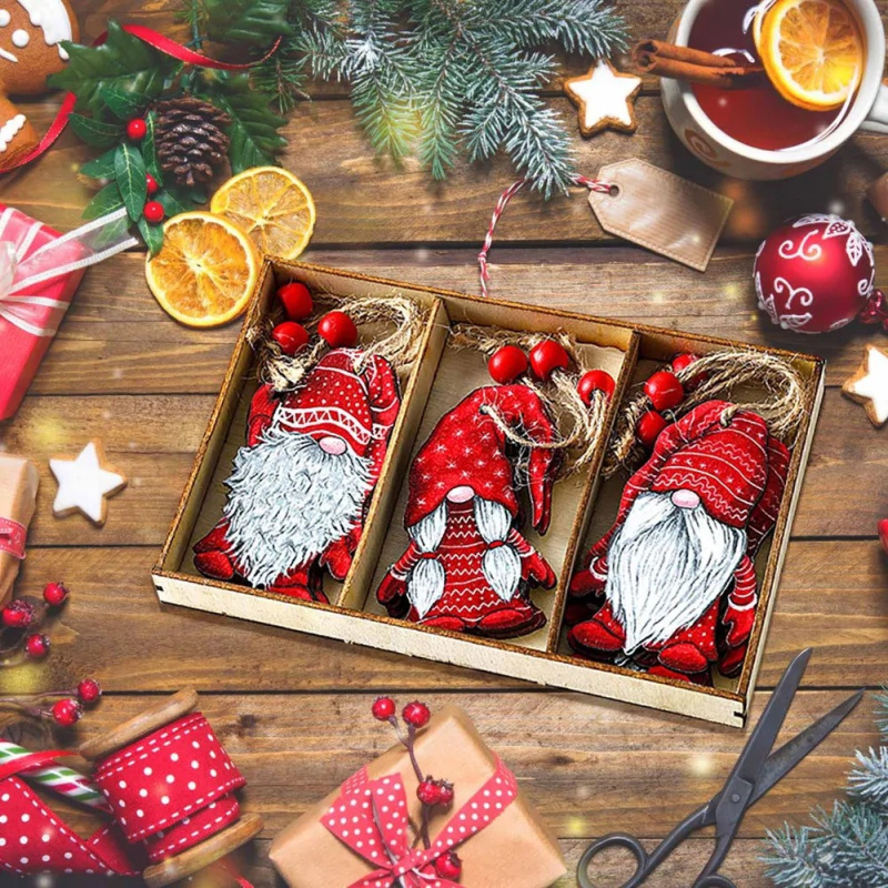 Елочные украшения Набор  "Лесной человечек"