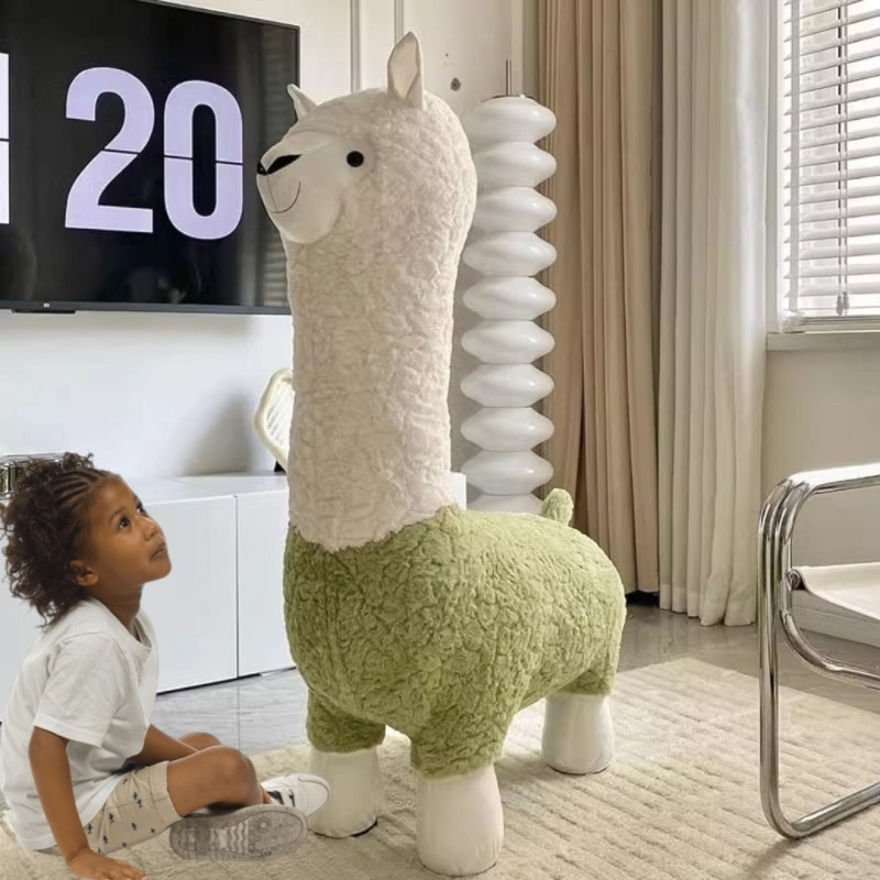 Пуфик Альпака Большой размер ,110 см