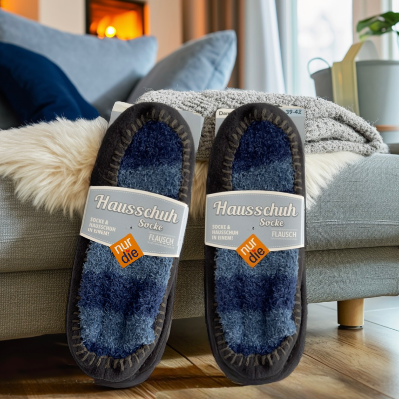 Мягкие и пушистые носки тапочки HOUSE SLING_COCkS