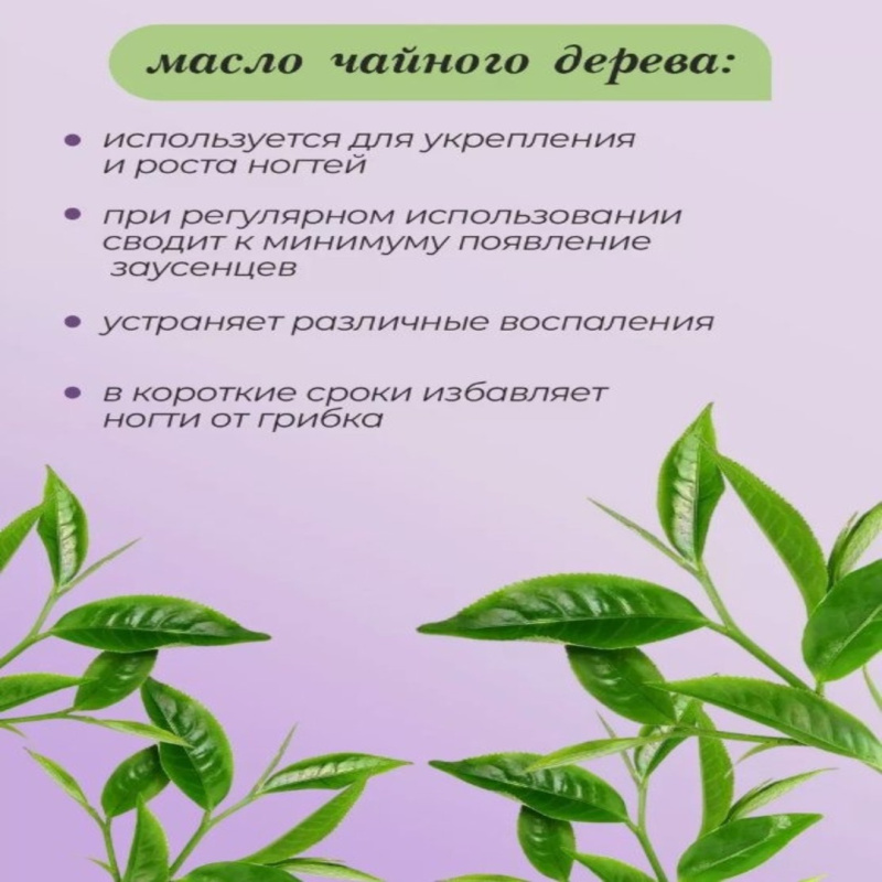 Масло для кутикулы Чайное дерево Масло для кутикулы Чайное дерево