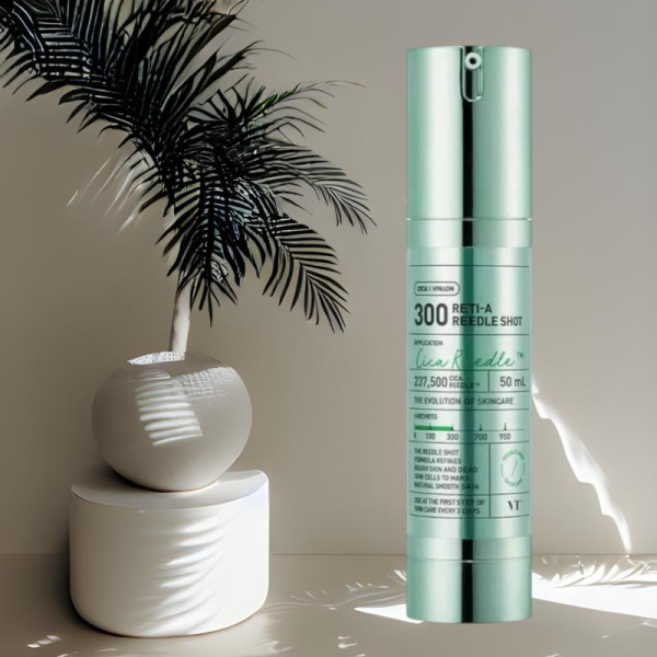 VT Cosmetics Бустер-сыворотка с микроиглами и ретинолом VT Cosmetics Reti-A Reedle Shot 300, 50 мл.