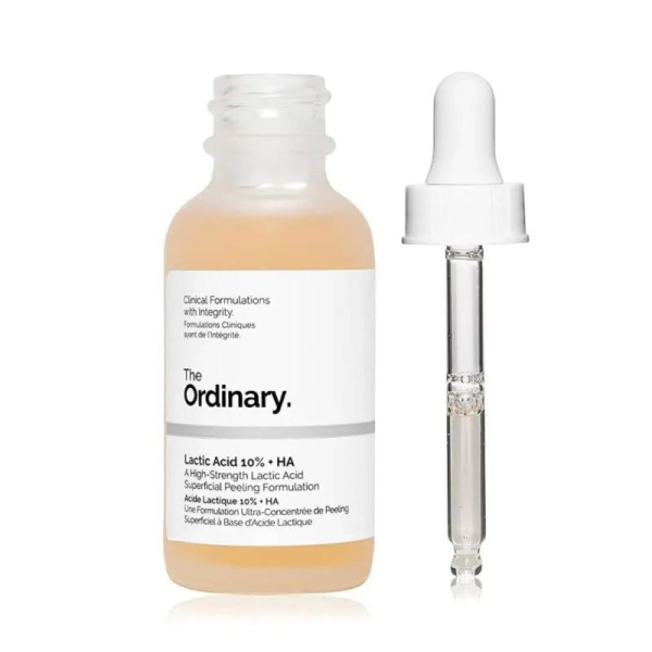The Ordinary Отшелушивающий Пилинг с 10% молочной и гиалуроновой кислотой ,The Ordinary - Lactic Acid 10% + HA,30мл