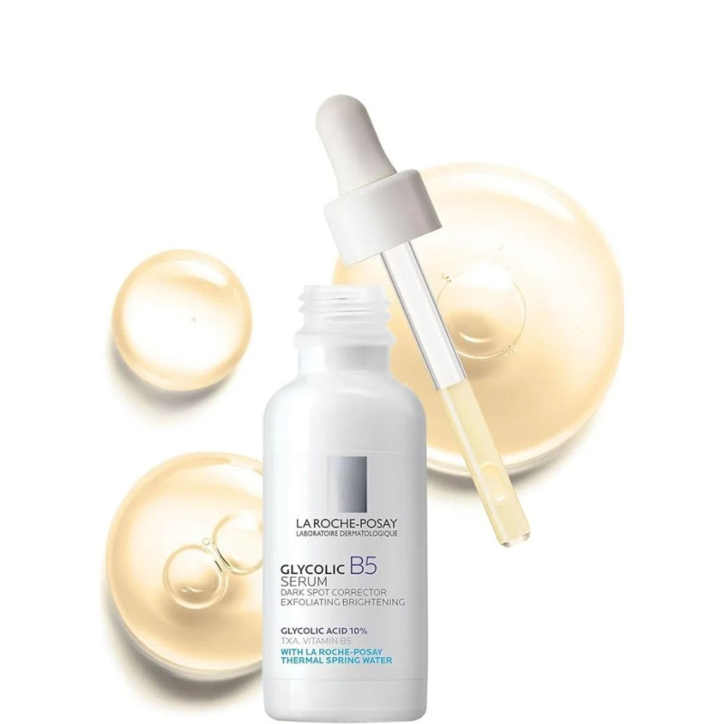 La Roche-Posay Glycolic B5 10% Pure Acid Serum Осветляющая сыворотка,30мл La Roche-Posay Glycolic B5 10% Pure Acid Serum Осветляющая сыворотка,30мл