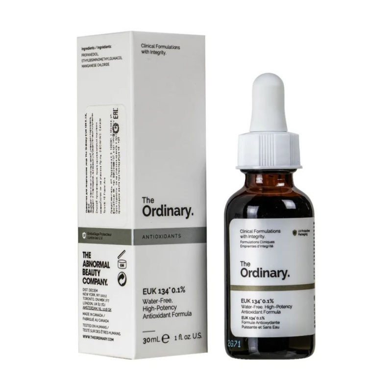 The Ordinary Антиоксидантная сыворотка для защиты кожи лица The Ordinary EUK 134 0.1%,30мл The Ordinary Антиоксидантная сыворотка для защиты кожи лица The Ordinary EUK 134 0.1%,30мл