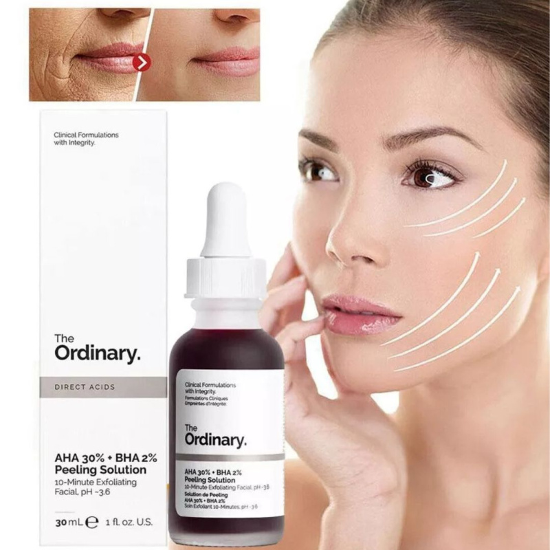 The Ordinary Кислотный кровавый пилинг  от прыщей, чёрных точек и тусклой кожи ,The Ordinary AHA 30% + BHA 2% Peeling Solution The Ordinary Кислотный кровавый пилинг  от прыщей, чёрных точек и тусклой кожи ,The Ordinary AHA 30% + BHA 2% Peeling Solution